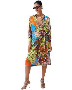 Liu Jo Midi Dresses - Multicolour