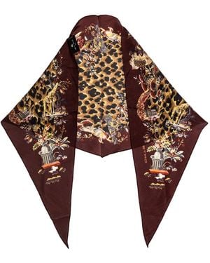 Etro Silky Scarves - Marrone