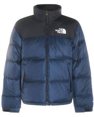 The North Face Fitness ,Blauw ,Nylon 1996 Retro Nuptse Jacket