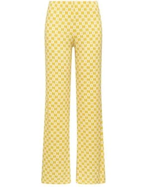 Maliparmi Wide Trousers - Yellow