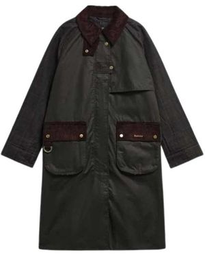 Barbour Trench Coats - Negro