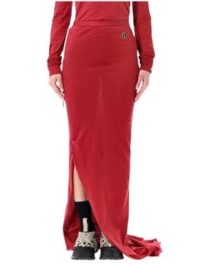 Moncler Rokken ,Rood ,Katoen Verstelbare Rok