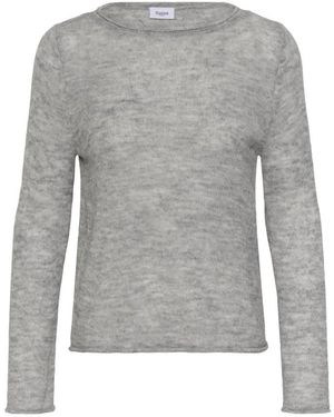 Saint Tropez Mila Rollneck Pullover - Grau