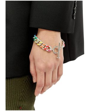 Fry Powers Grof Geschakelde Armband - Zwart