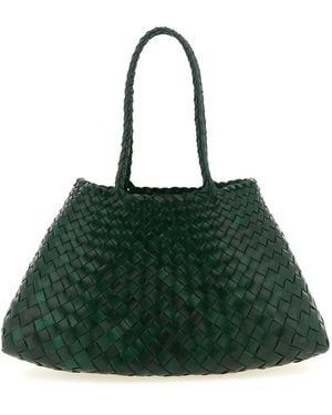 Dragon Diffusion Santa Croce Große Schultertasche - Grün