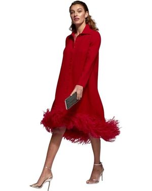Moskada Party Dresses - Rosso