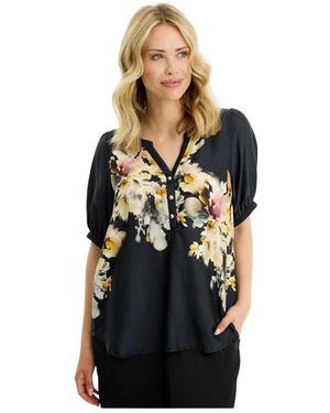 iN FRONT Blouses - Noir