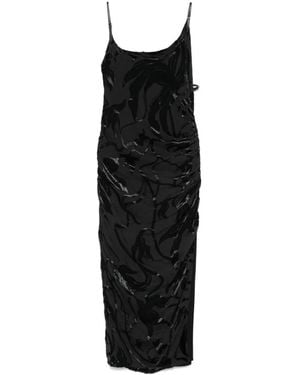 Mugler Midi Dresses - Black
