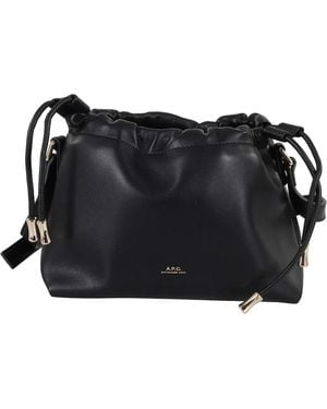 A.P.C. Bucket Bags - Black