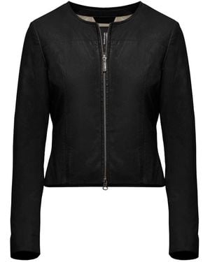 Bomboogie Galy Leather Jacket - Zwart