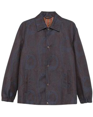 Etro Jassen ,Blauw ,Bomber Jassen