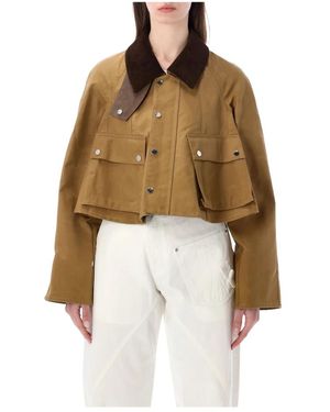 JW Anderson Cropped Barn Jacket - Bruin
