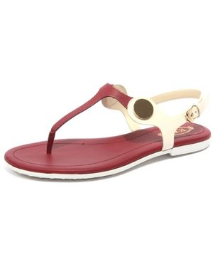 Tod's Flat Sandals - Pink