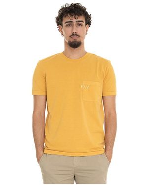 Fay T-Shirts - Orange