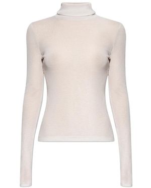 Samsøe & Samsøe Truien & Vesten ,Wol Sasonnet Turtleneck - Wit
