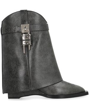 Givenchy Cowboy & Biker Boots - Gray
