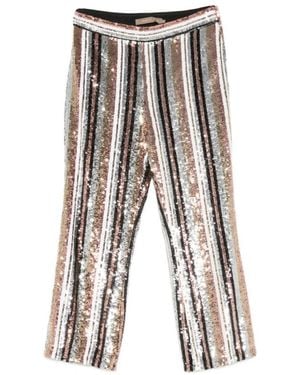 SIMONA CORSELLINI Wide Trousers - Multicolour