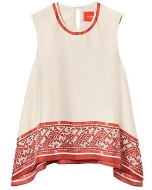 La DoubleJ Sleeveless Tops - Red