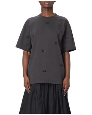 Ganni T-Shirts - Zwart