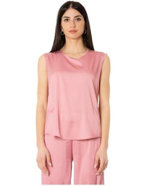 D.exterior Tops ,Roze ,Polyester Top Fluida