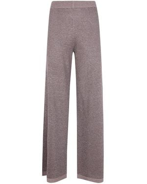 D.exterior Wide Trousers - Marrón