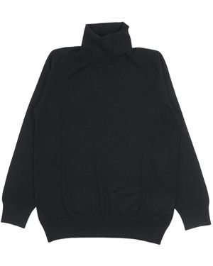 Fay Rollkragenpullover - Schwarz