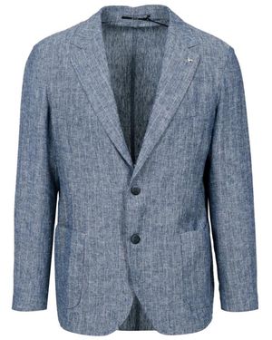 AT.P.CO Jassen ,Blauw ,Leer Alan Blazer