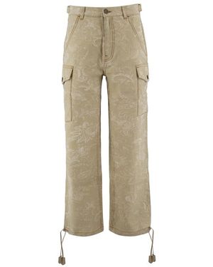 Etro Straight Jeans - Natural