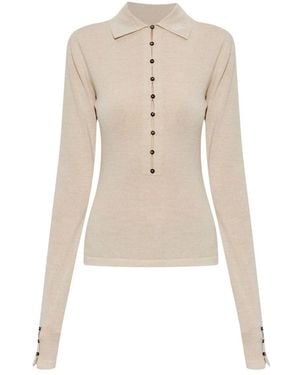 Jacquemus Polo Shirts - Natural