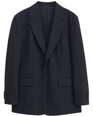 Filippa K Jassen ,Zwart ,Wol Davina Oversized Blazer - Blauw
