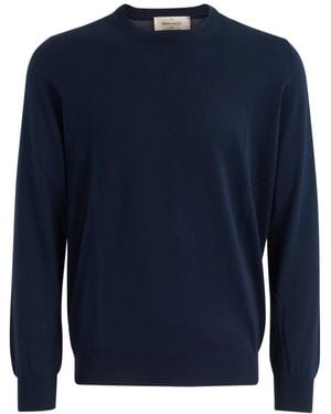 Gran Sasso Round-Neck Knitwear - Blue