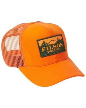 Filson Logger Mesh Cap - Orange