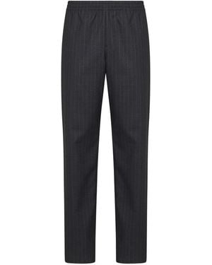 Burberry Straight Trousers - Azul