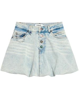 Desigual Denim Skirts - Azul