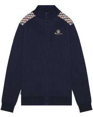 Aquascutum Zip-Throughs - Blue