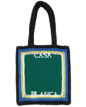 CASABLANCA Tote Bags - Green