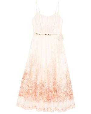 Zimmermann Midi Dresses - Pink
