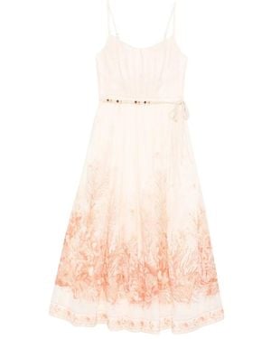 Zimmermann Midi Dresses - Pink