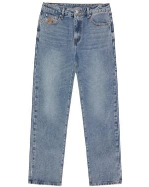 BBCICECREAM Diamant & Dollar Geborduurde Denim Broek - Blauw