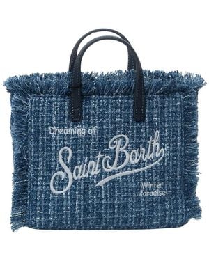 MC2 Saint Barth Vanity Mini Tweed - Blauw