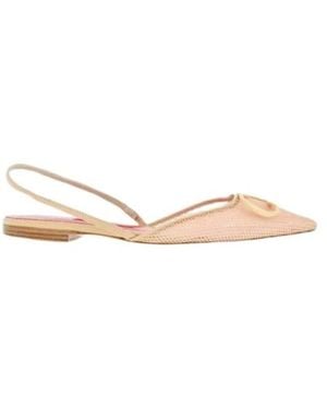Carolina Herrera Ballerinas - White