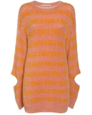 Stella McCartney Round-Neck Knitwear - Naranja
