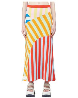 Sunnei Maxi Skirts - Naranja