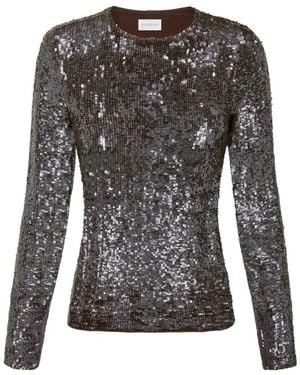 P.A.R.O.S.H. Round-Neck Knitwear - Black