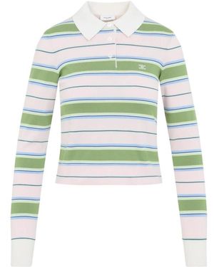 Celine Polo Shirts - Green