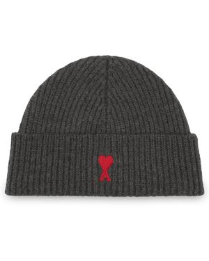 Ami Paris Beanies - Grey