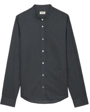 Zadig & Voltaire Casual Shirts - Blauw
