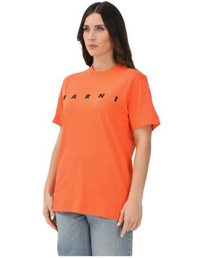 Marni T-Shirts - Naranja
