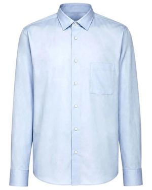 Xacus Overhemden ,Blauw ,Nylon Shirts Multi Colour