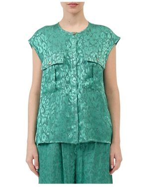Just Cavalli Blouses - Green